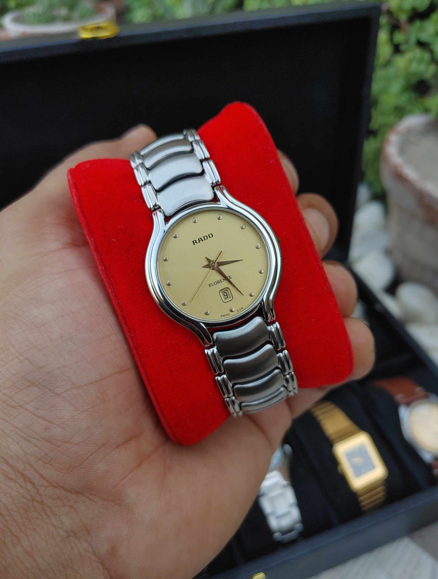 Rado Florence Swiss Quartz 38mm Wrist Watch For Men in Pristine Condition