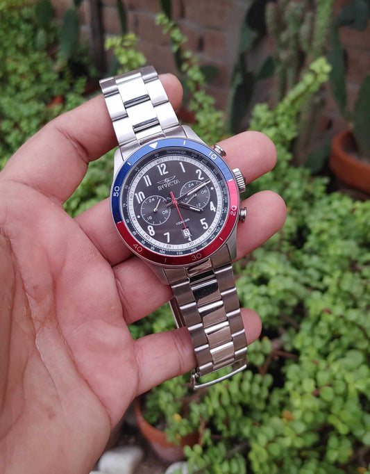 Invicta Dual Needles 44mm Dial Watch For Men