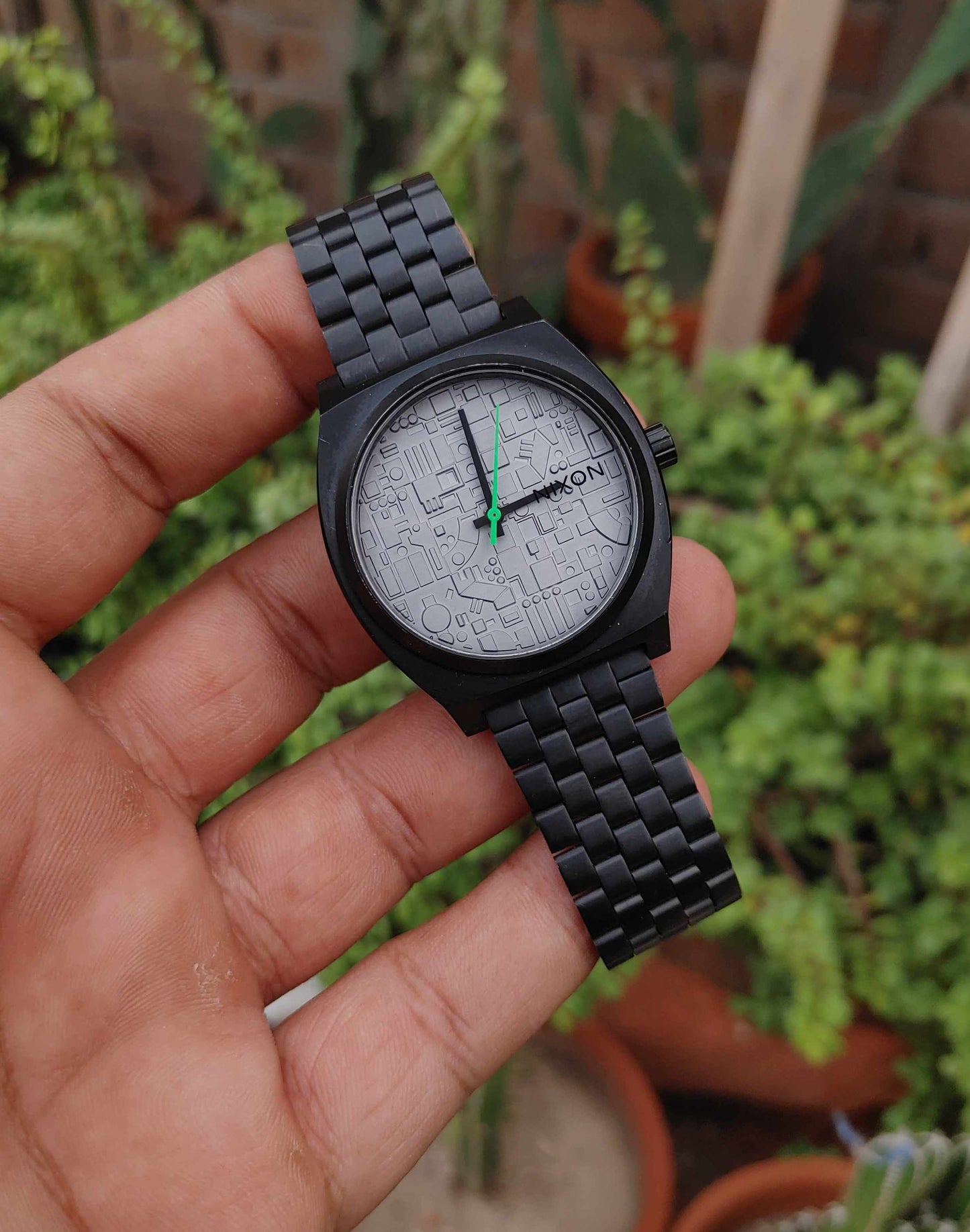 Nixon Stat Wars Classic Watch For Men in Black Colour