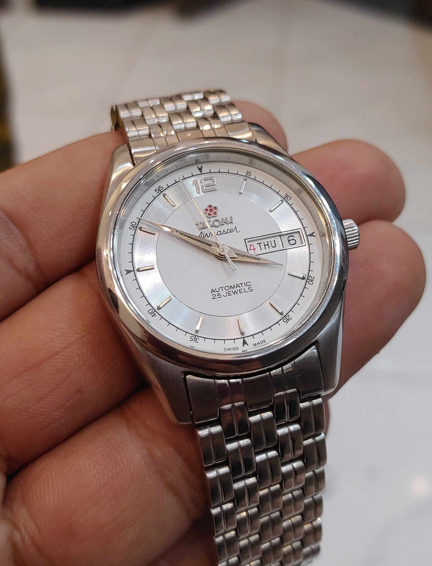 Titoni Automatic Airmaster Switzerland Watch For Men