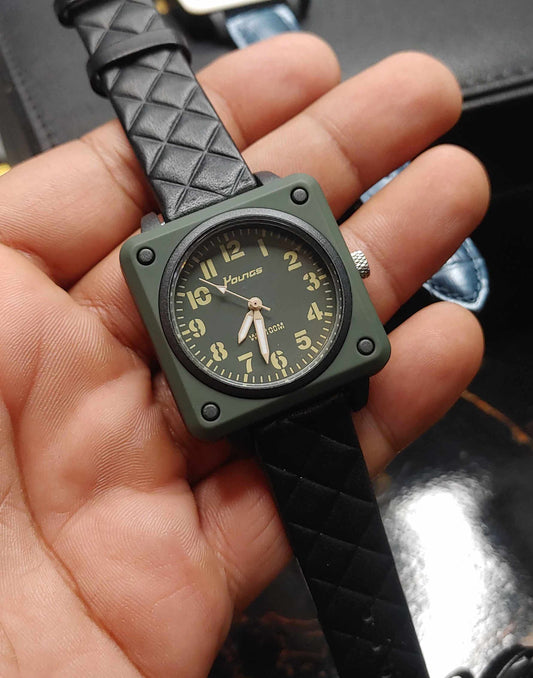Youngs Square Dial Watch For Men
