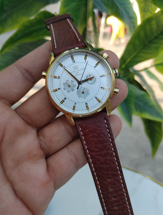 Tommy Hilfiger Two Tone Watch For Men