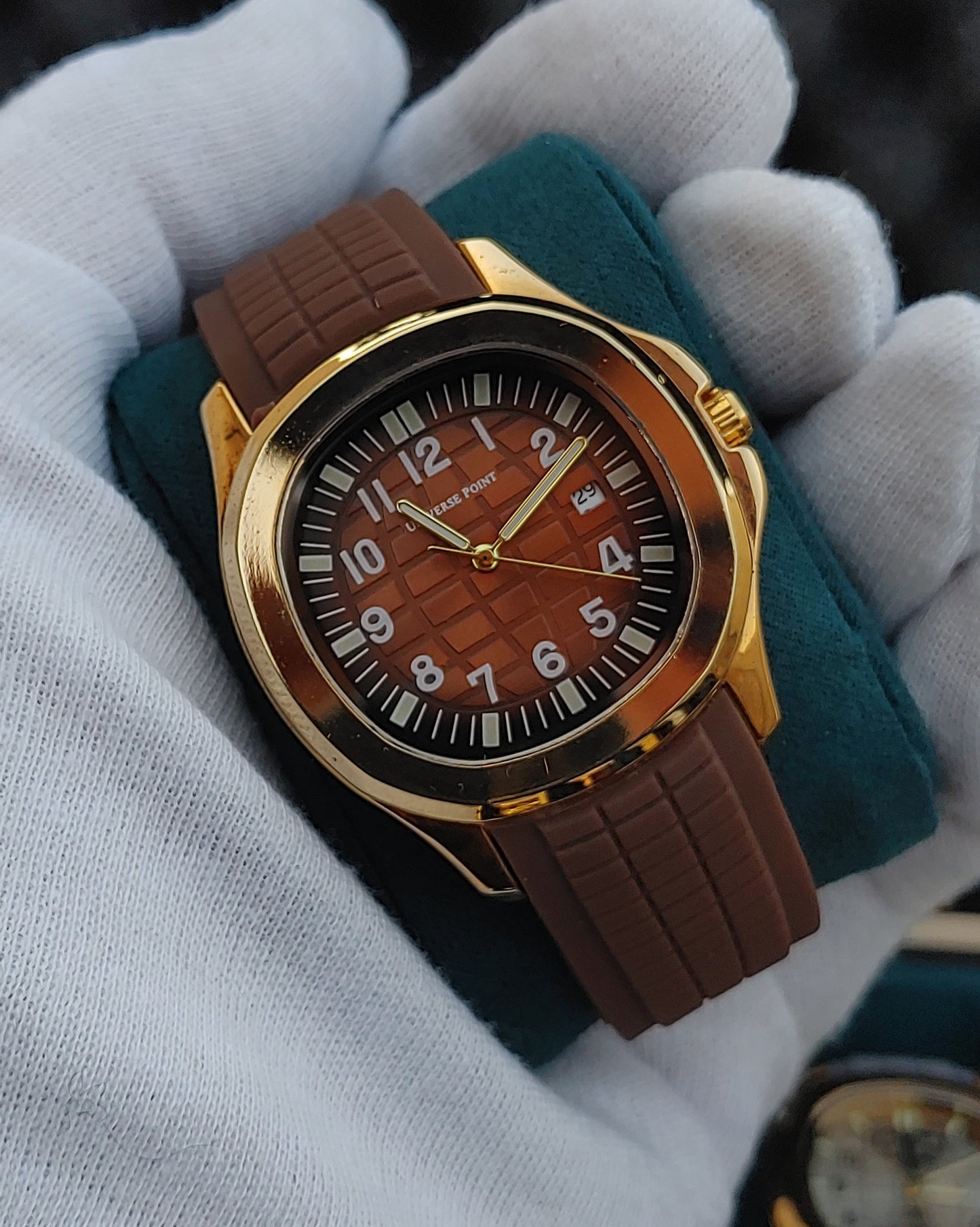 Universe Point UP 1988-2601 Rubber Strap Watch