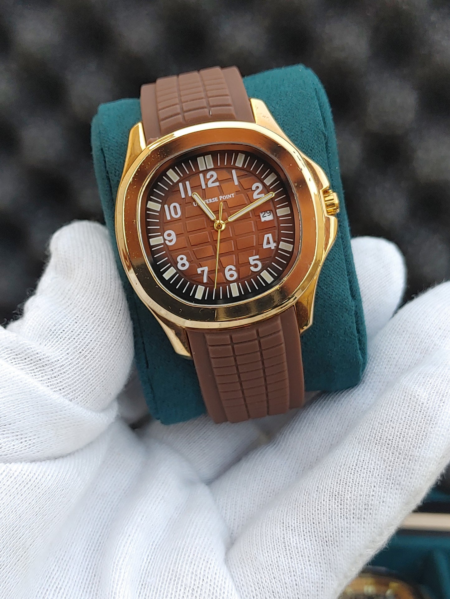 Universe Point UP 1988-2601 Rubber Strap Watch