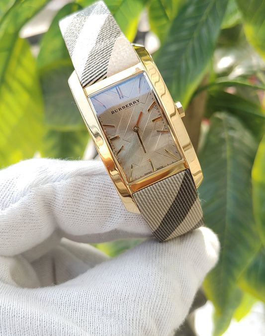 Burberry Swiss Quartz BU9407 Watch Square Shape