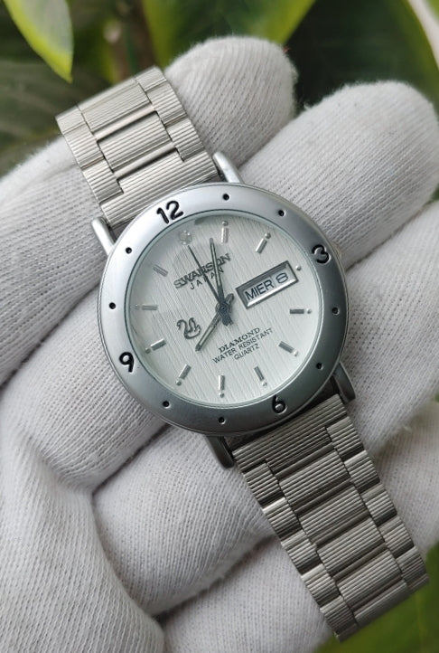 Swanson Quartz 5y23-8A60 Stainless-steel Watch For Men
