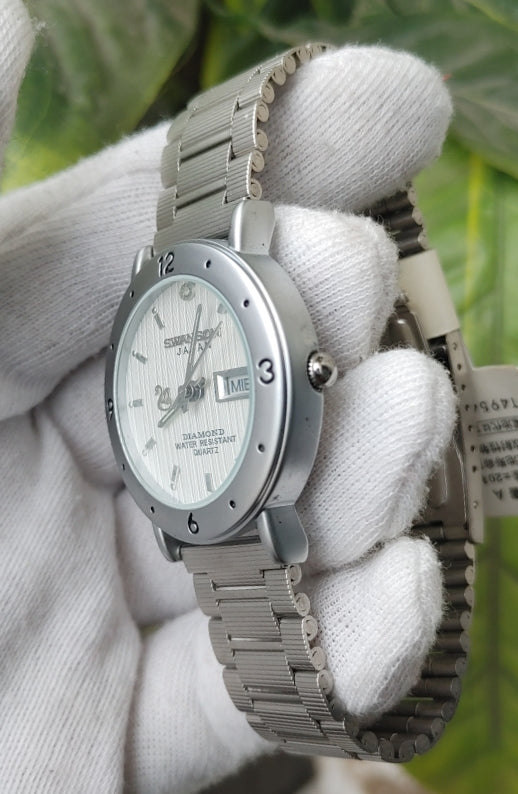 Swanson Quartz 5y23-8A60 Stainless-steel Watch For Men