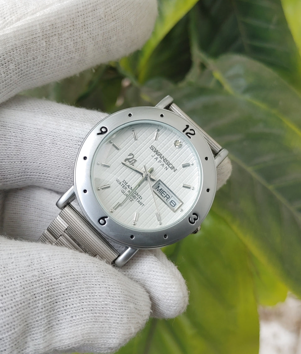 Swanson Diamond 5y23-8A60 Quartz Watch For Men