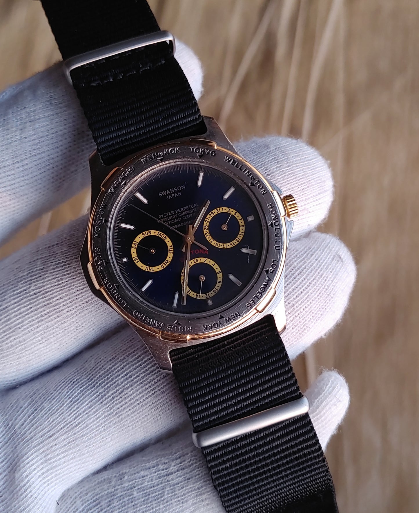 Swanson Japan Oyster Dato Graph Watch