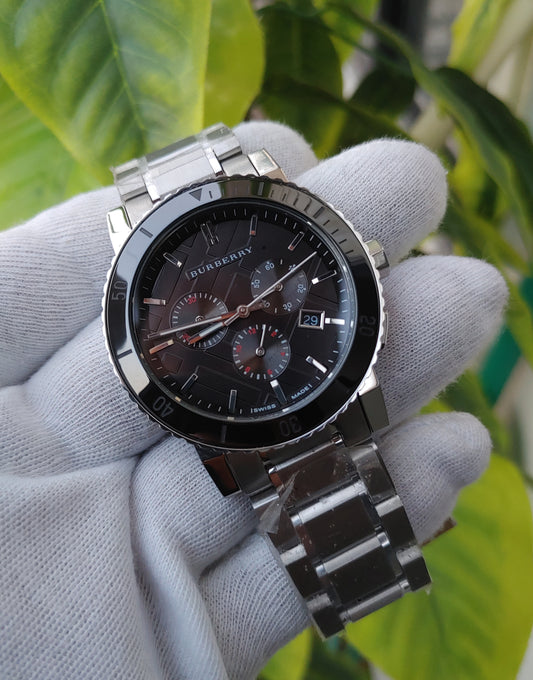 Burberry BU9380 Swiss Chrnograph Watch For Gents