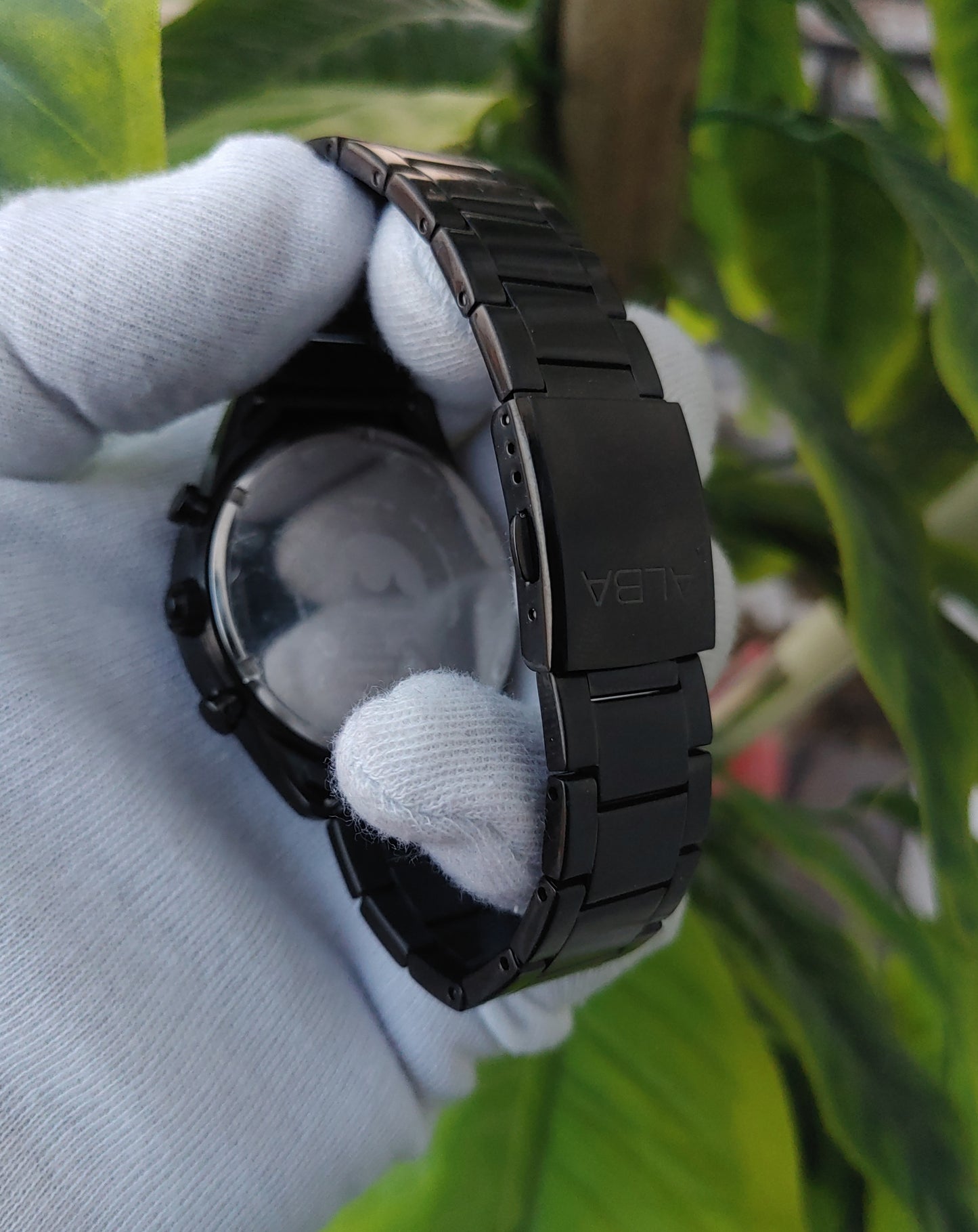Alba VD53-KH00 Watch For Men Black Colour Chronograph