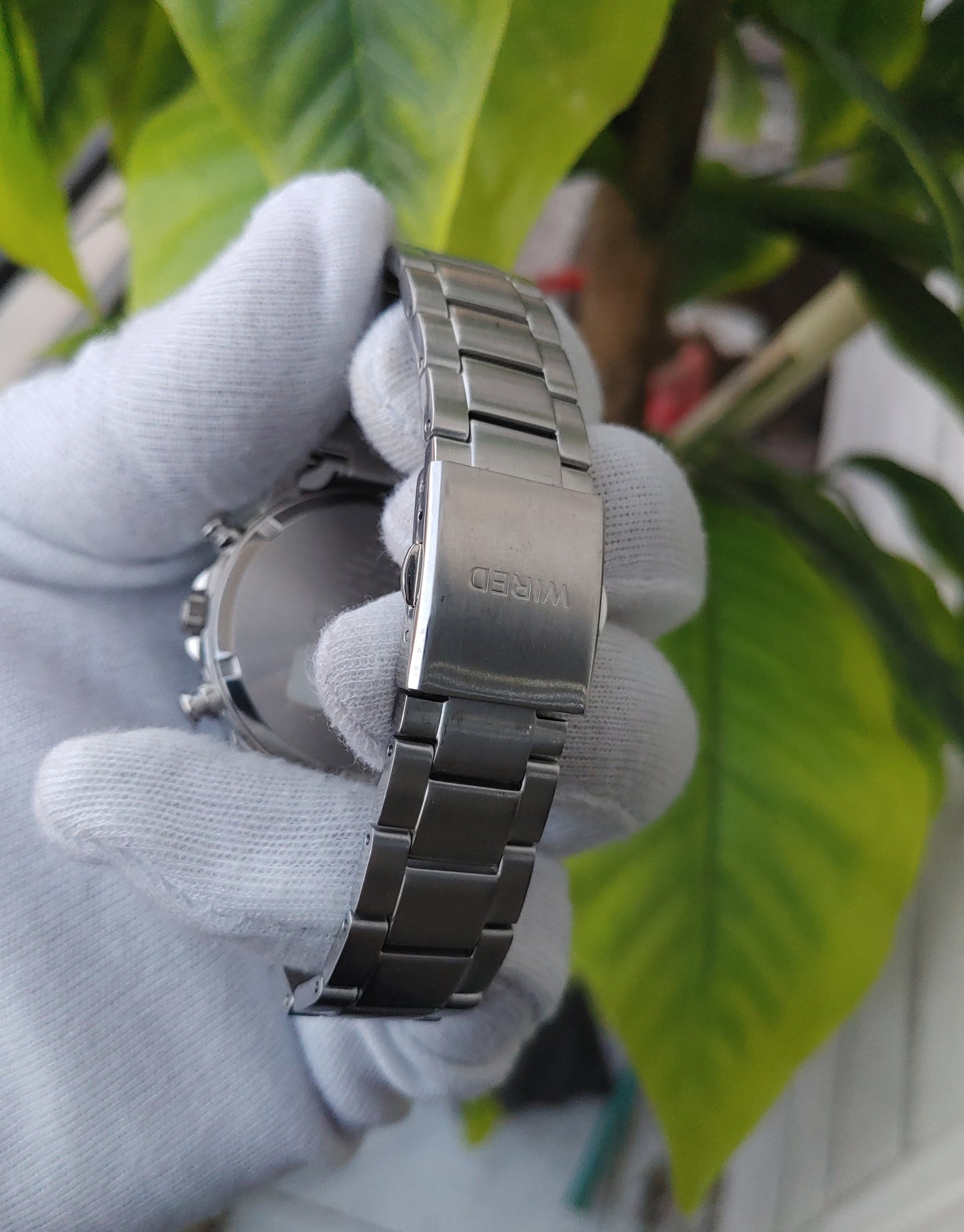 Wired VD57-KJD0 Chrnograph Stainless-steel Watch