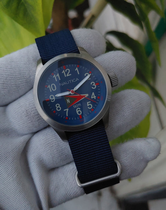 Nautica N Series Nato Strap Watch For Men