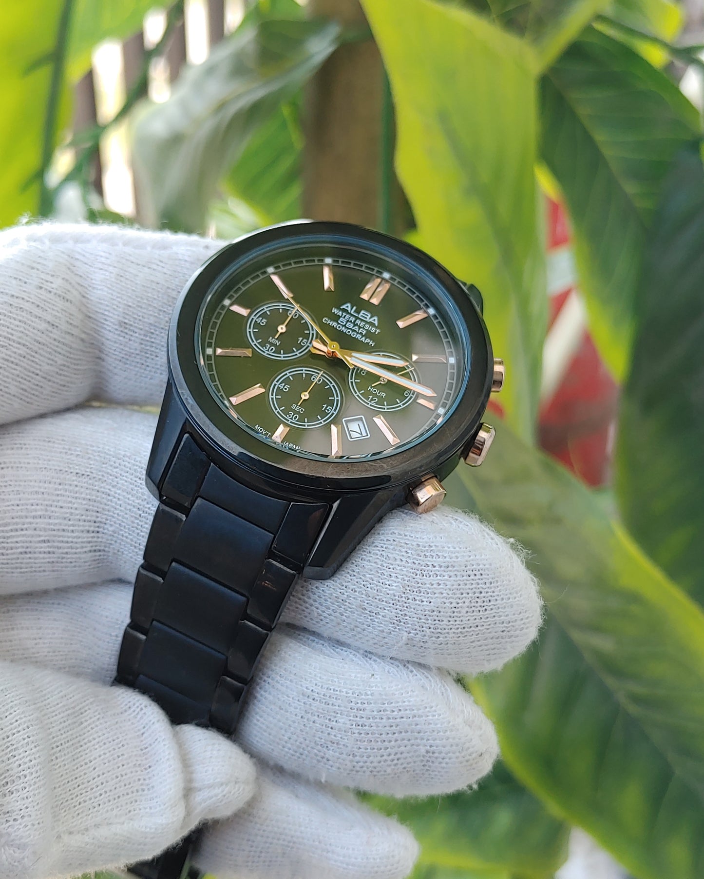 Alba AT3G07X Men's chronograph watch