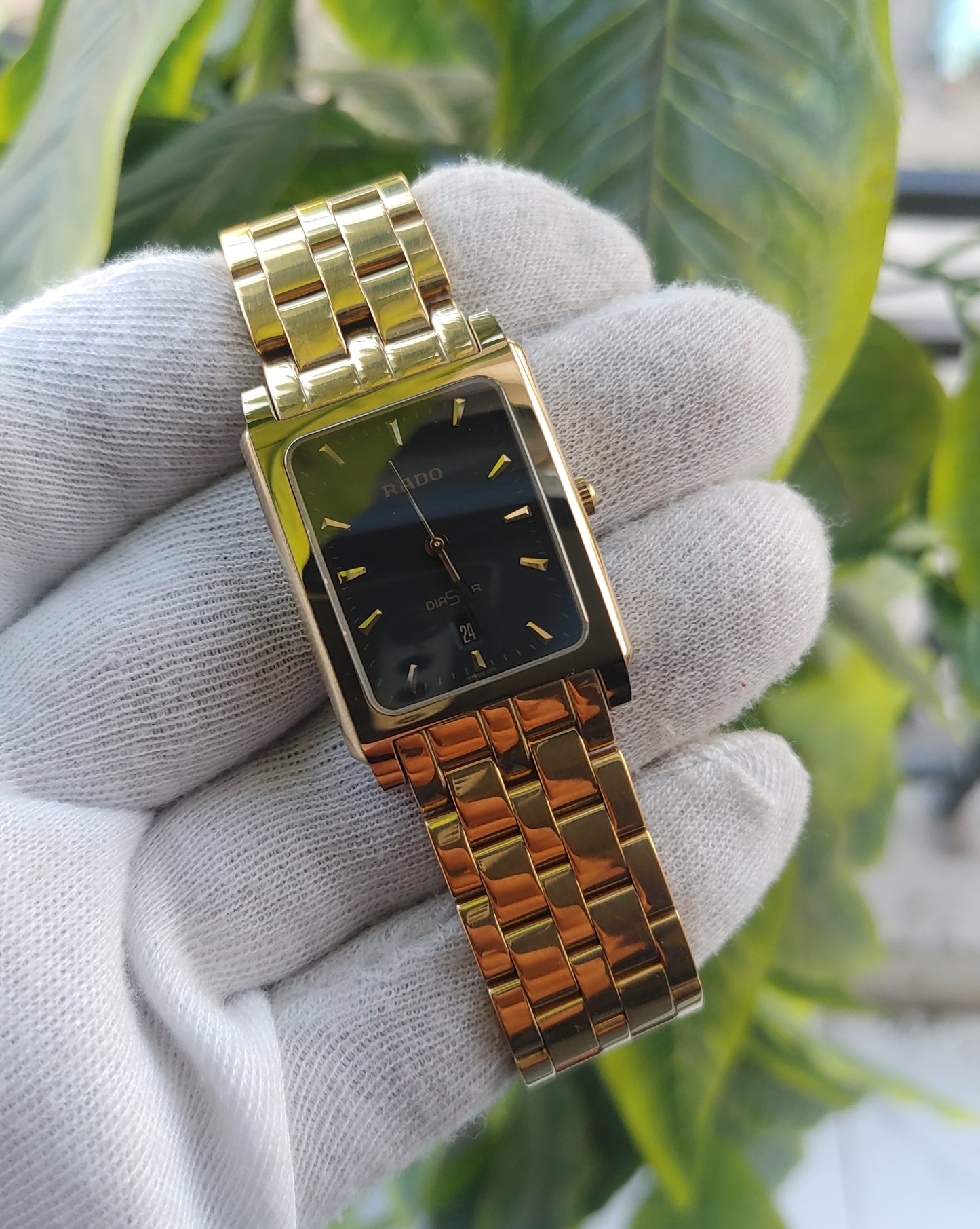 Rado Diastar Swiss 129.0565.3 Sqaure Dial Watch
