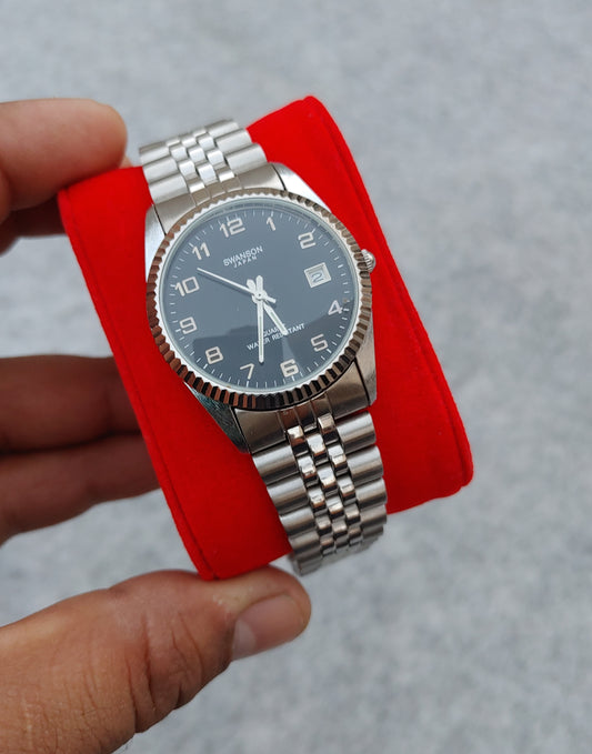 Swanson Stainless-steel Classic Men's Watch