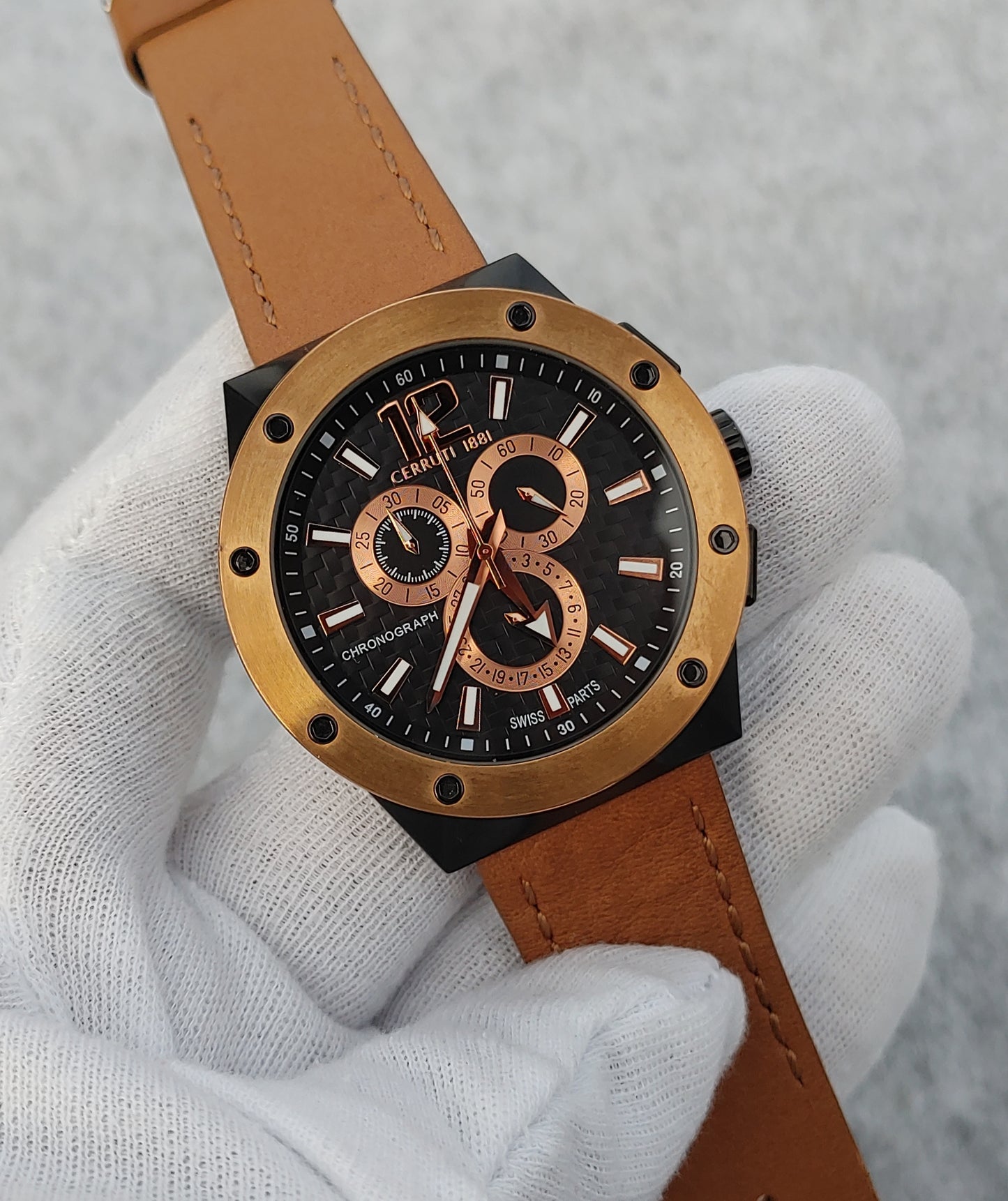 Cerruti Swiss Parts Chronograph Men's Watch
