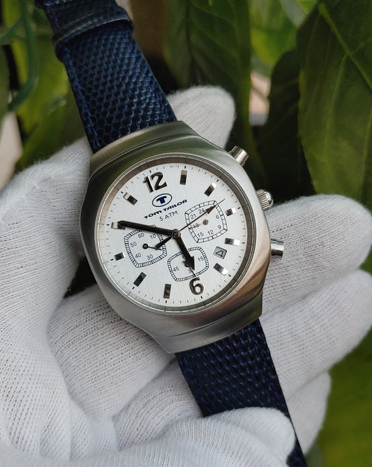 Tom Tailor TT02052 Men's Leather Strap Chrnograph Watch