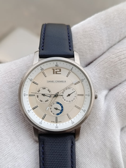 Daniel Cerimux Chrnograph Men's Watch White Dial