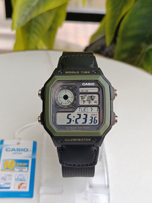 Casio AE-1200WHB-1B Youth Series Digital Watch