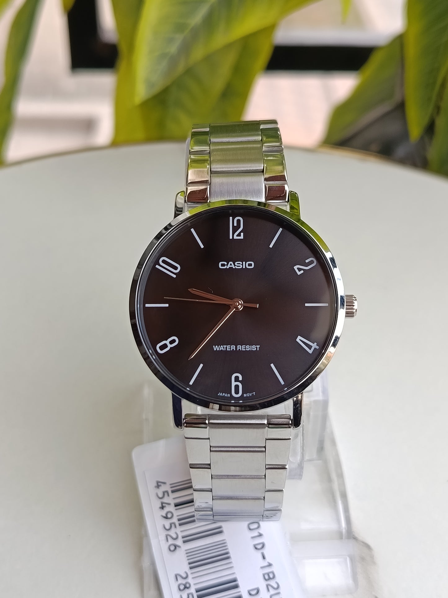Casio MTP-VT01D-1B2 – Men's Analog Stainless Steel Watch