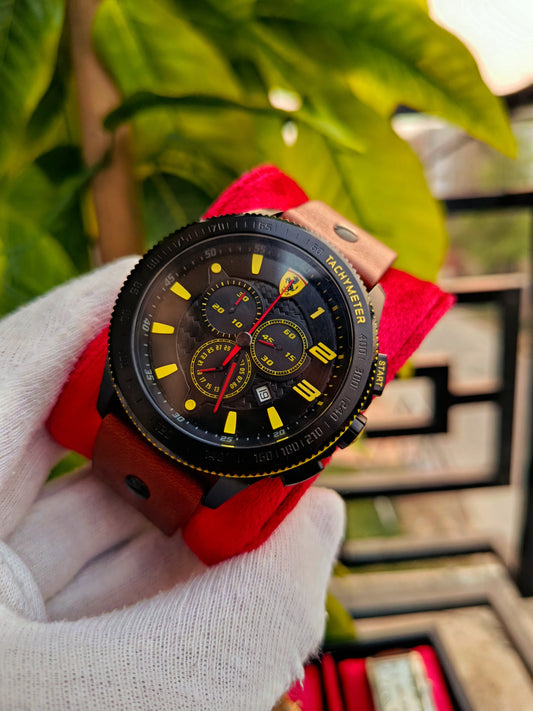 Scuderia Ferrari F1 Racing Chronograph Men's Swiss Quartz Watch