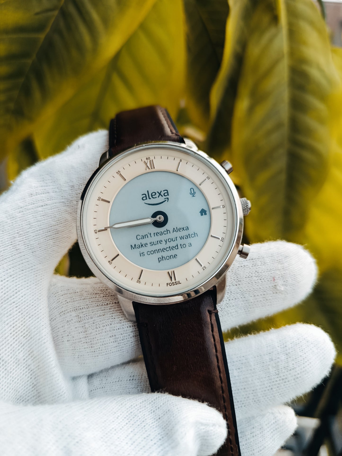 Fossil Neutra Gen 6 Hybrid Smartwatch – Medium Brown Leather Strap