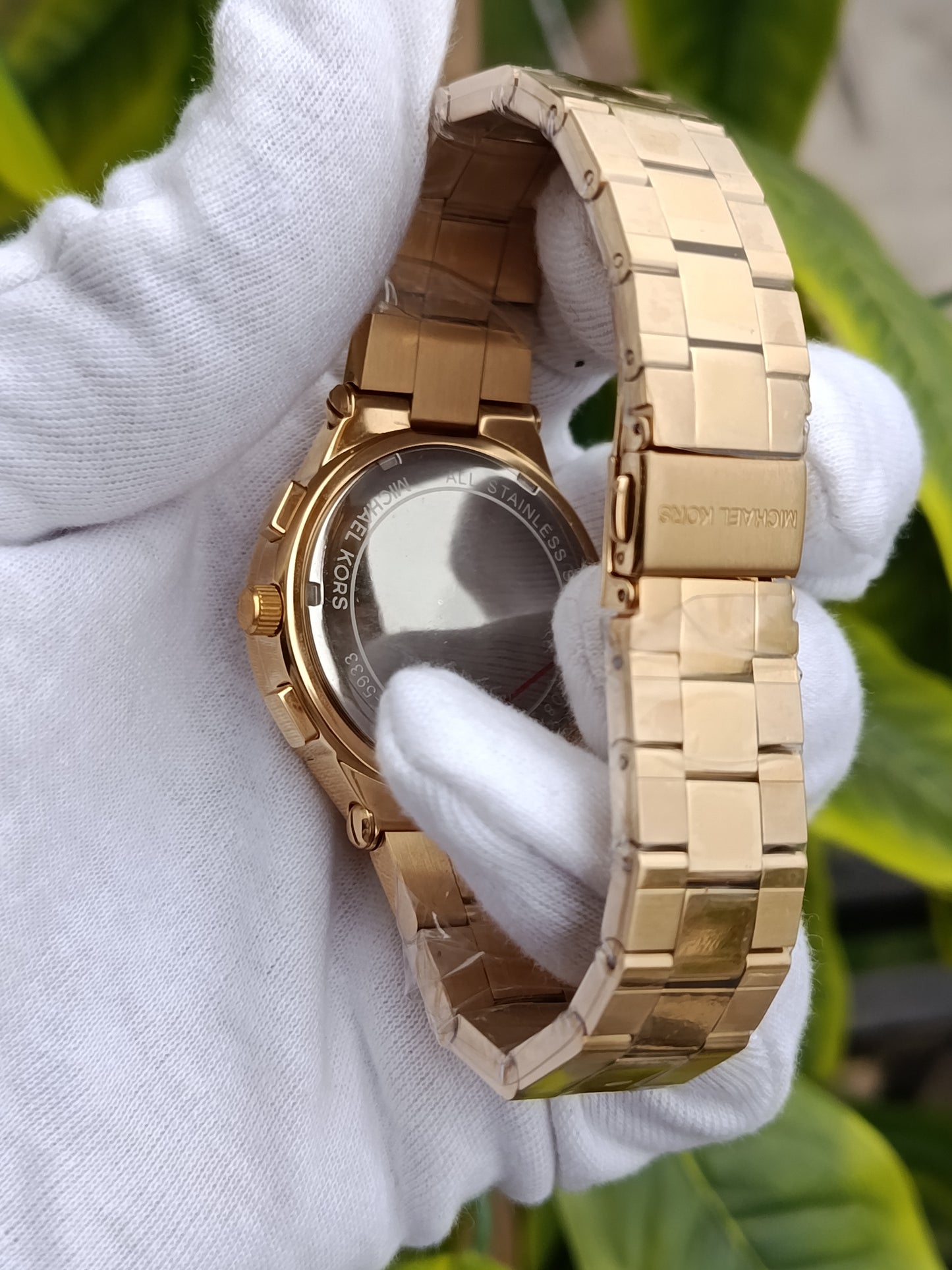 Michael Kors MK5933 Men's Chronograph Watch with Date Gold Colour