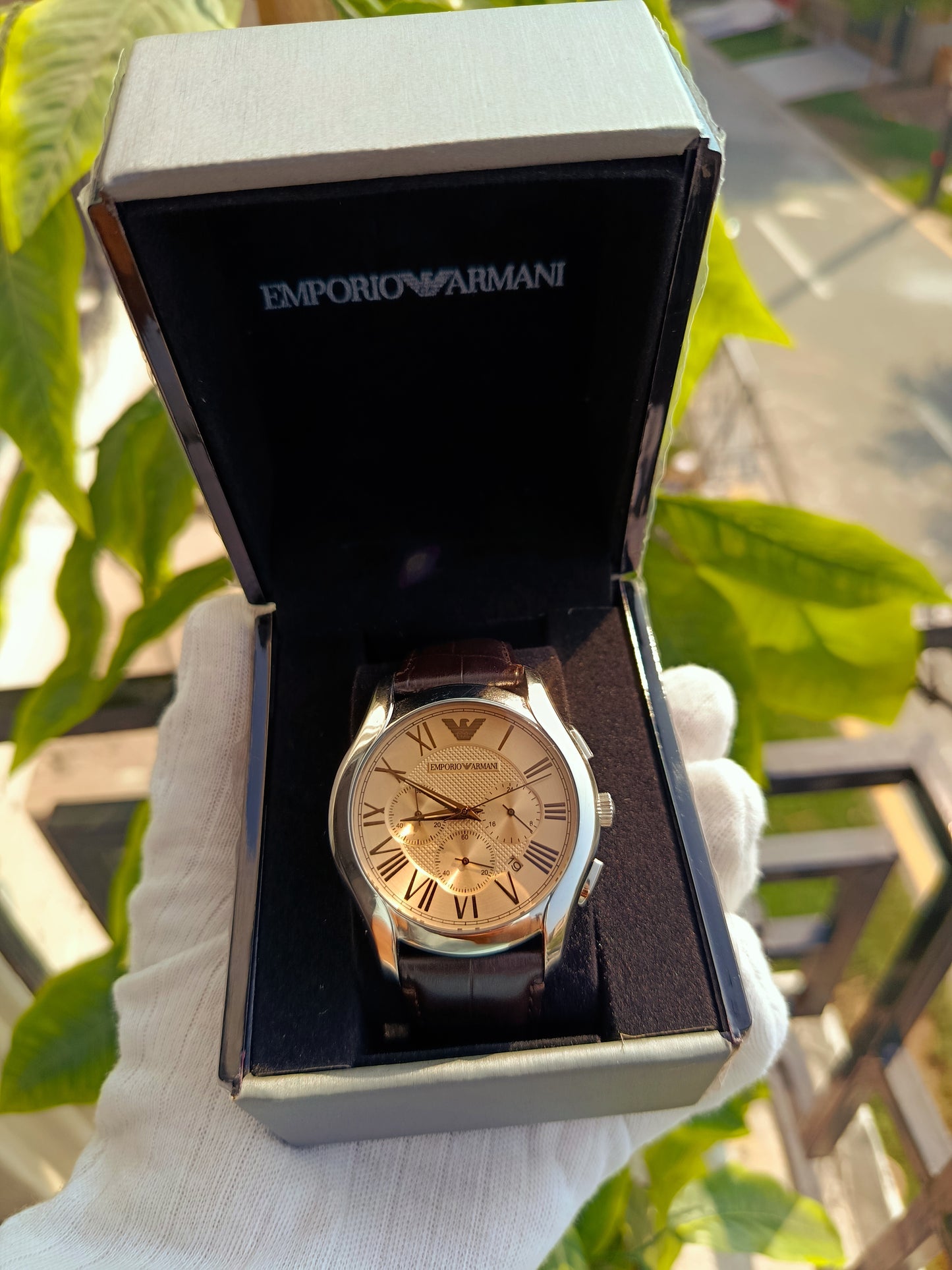 Emporio Armani Valente X-Large AR1785 Chronograph Watch for Men