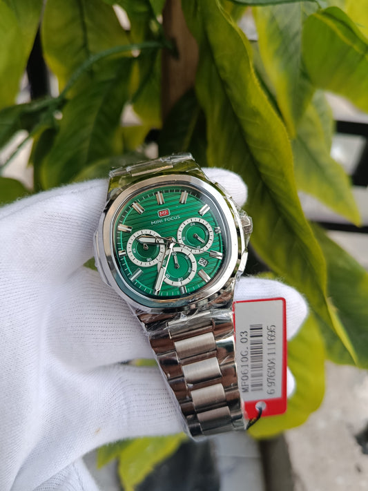 Mini Focus MF0610G.03 Men's Watch Hulk Green Dial