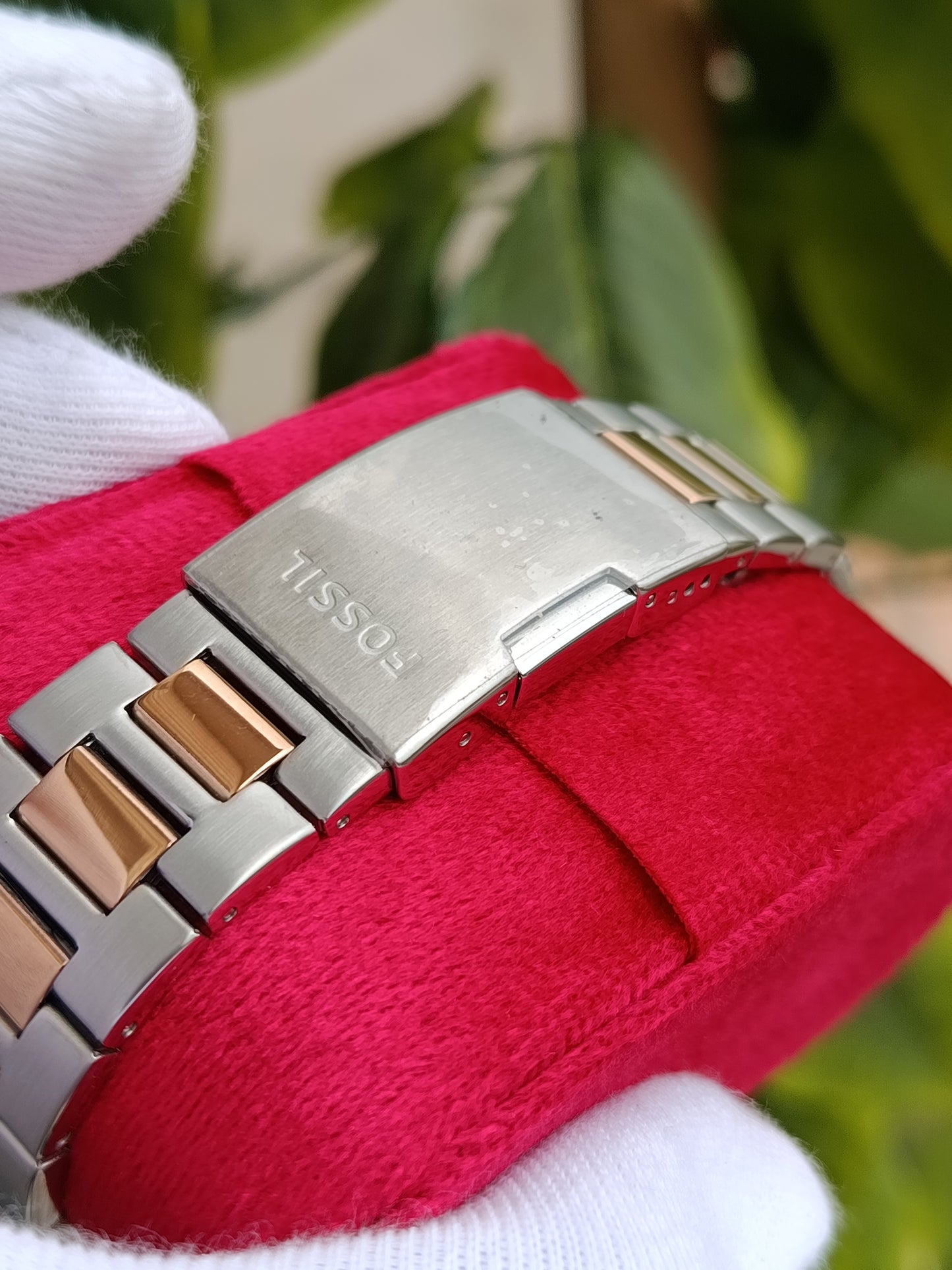 FOSSIL Men's Top-Selling Chronograph Watch – Two-Tone Stainless Steel – BQ2642M