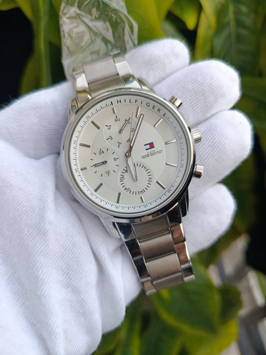 Tommy Hilfiger Multifunction Stainless Steel Men's Watch
