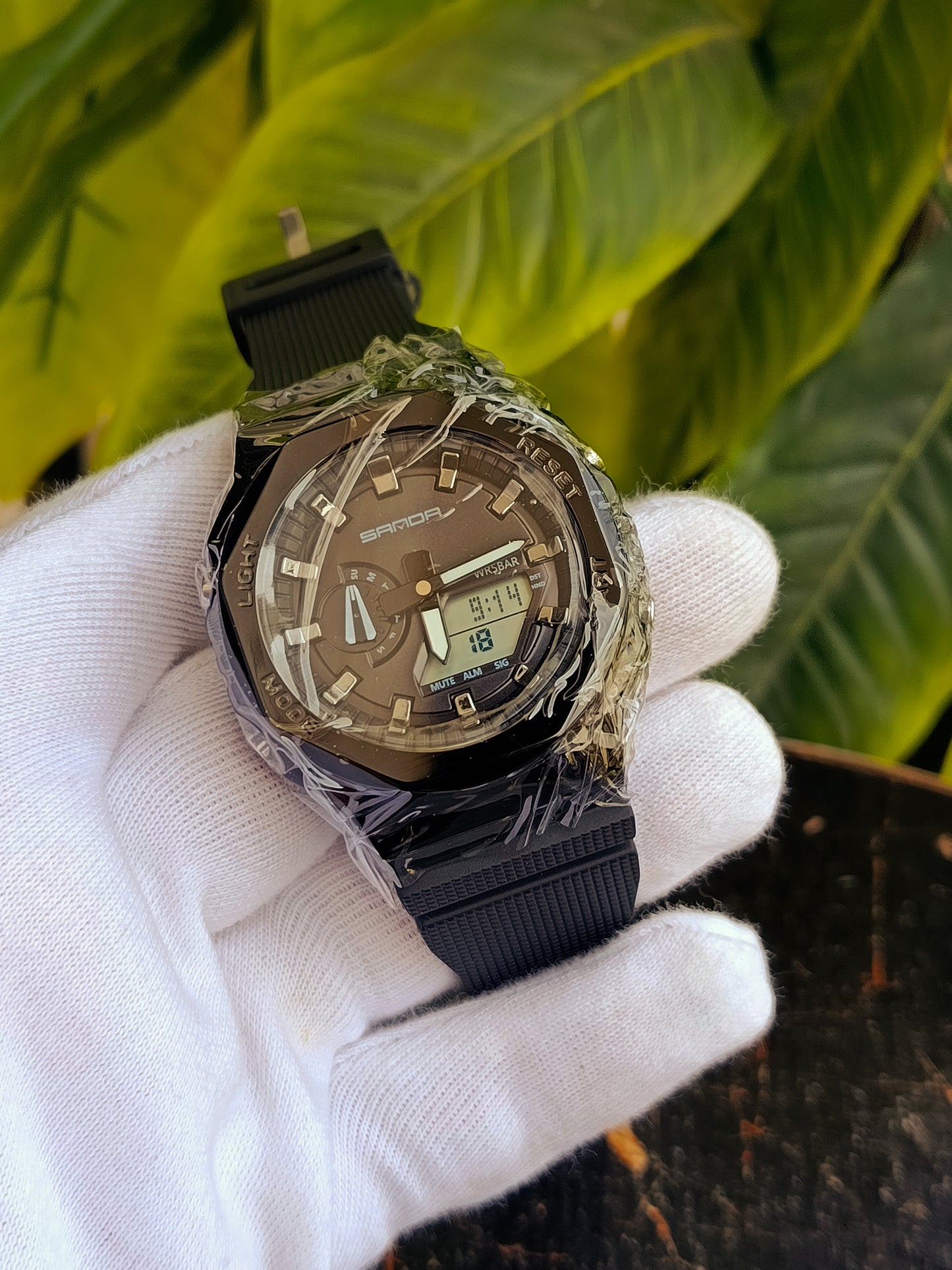 Sanda 3167 Dual Display Men's Watch