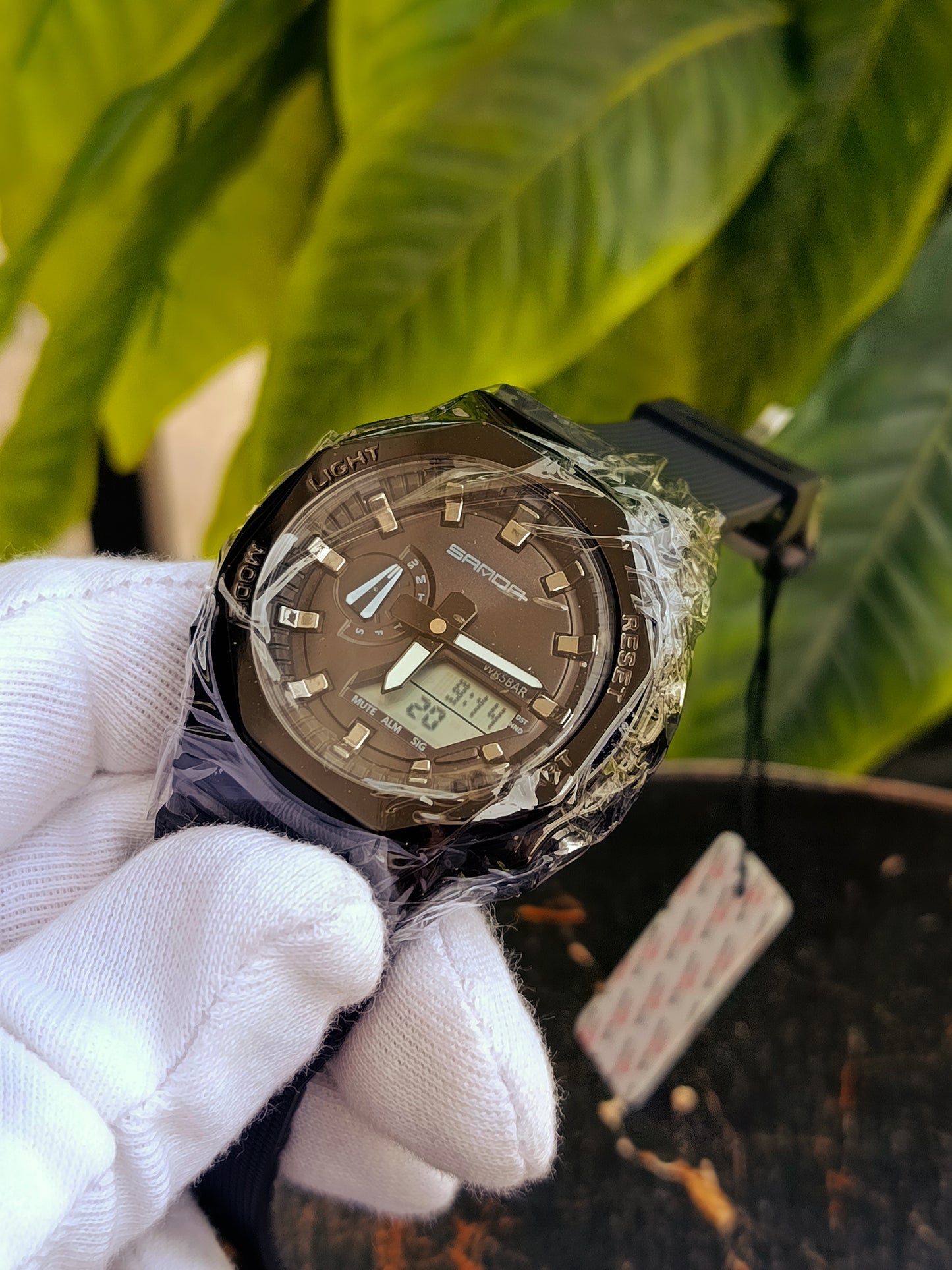 Sanda 3167 Dual Display Men's Watch