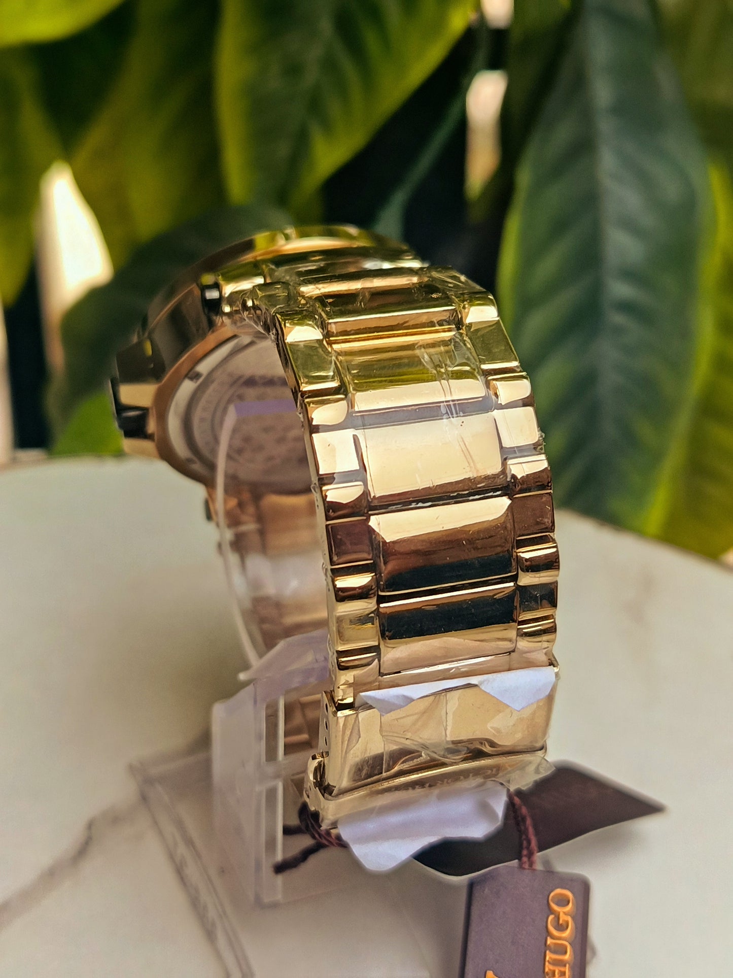 Victor Hugo White Dial Men's Watch