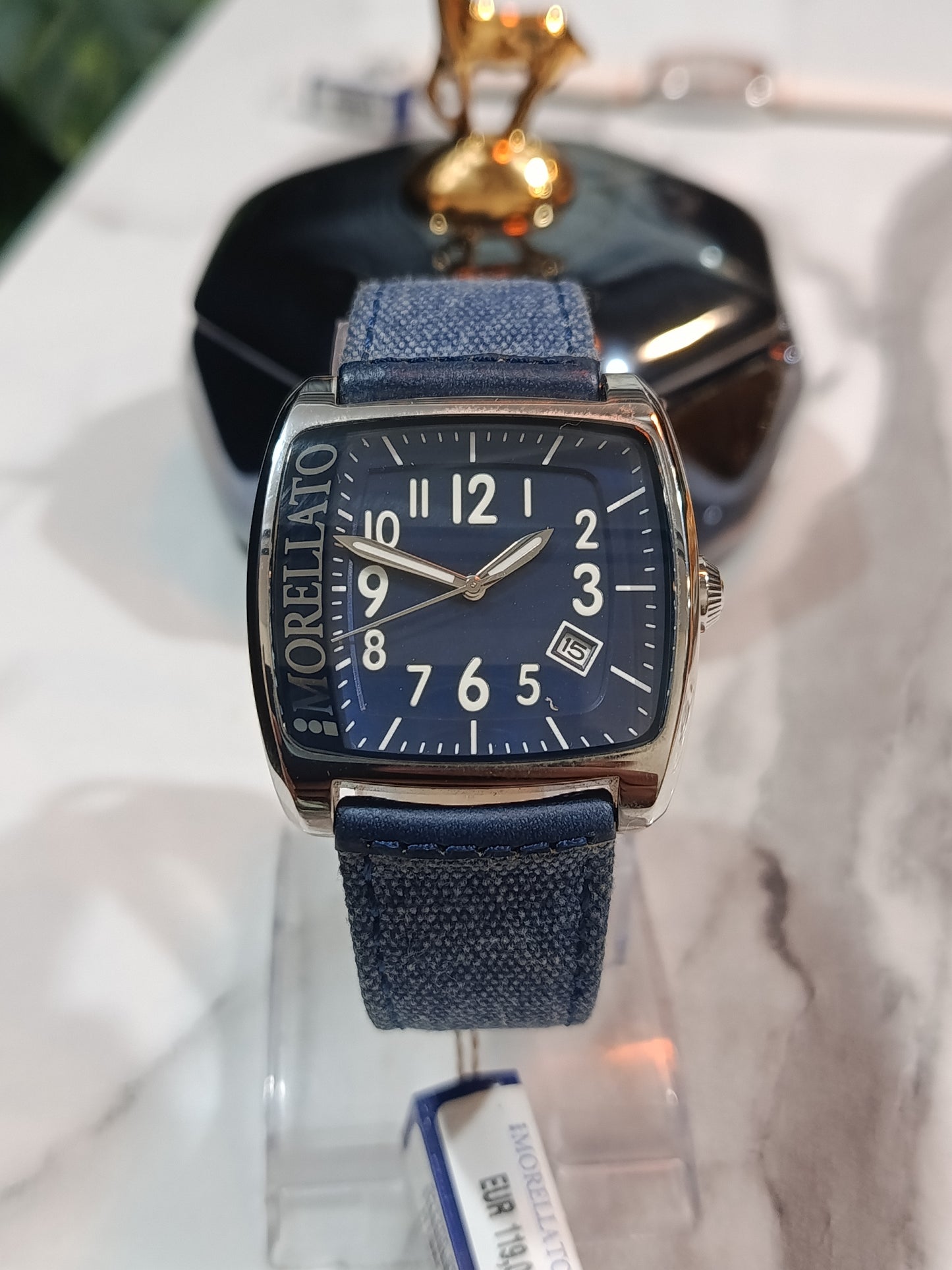 Morellato Men's Denim Strap Watch