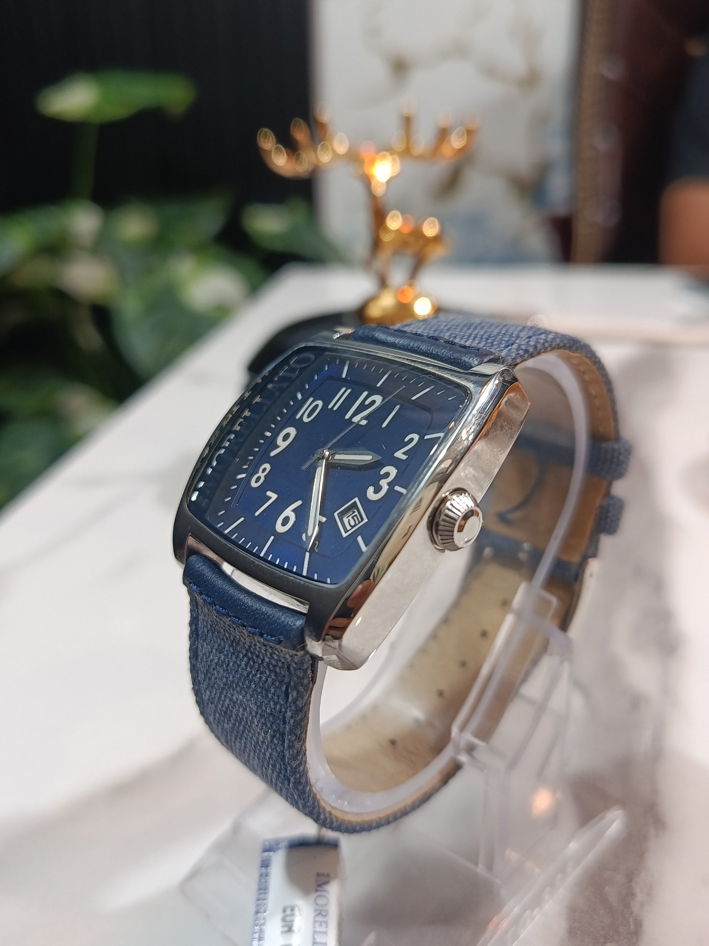 Morellato Men's Denim Strap Watch