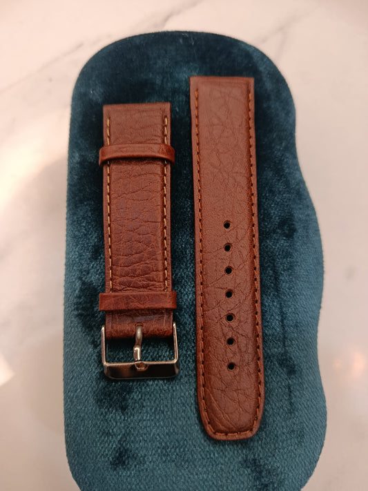 Camal Grain Leather Strap 22mm