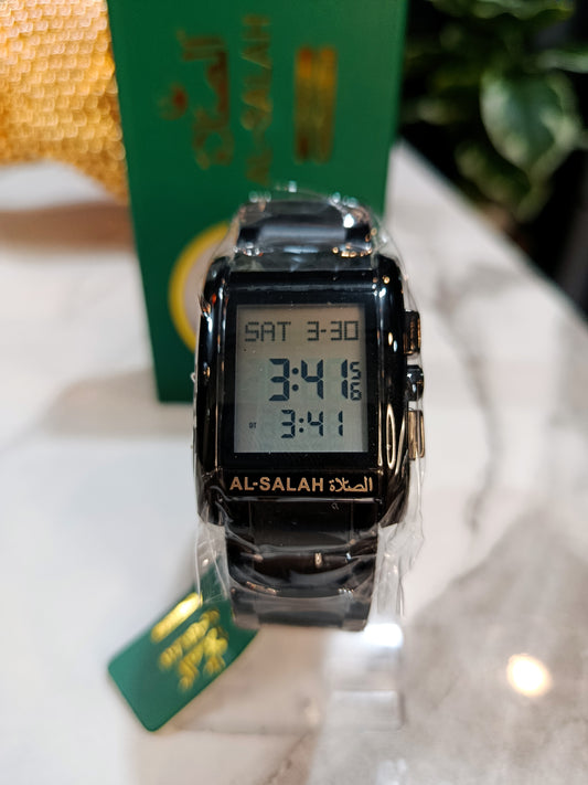 Al Salah Al-502 Men's Watch Black