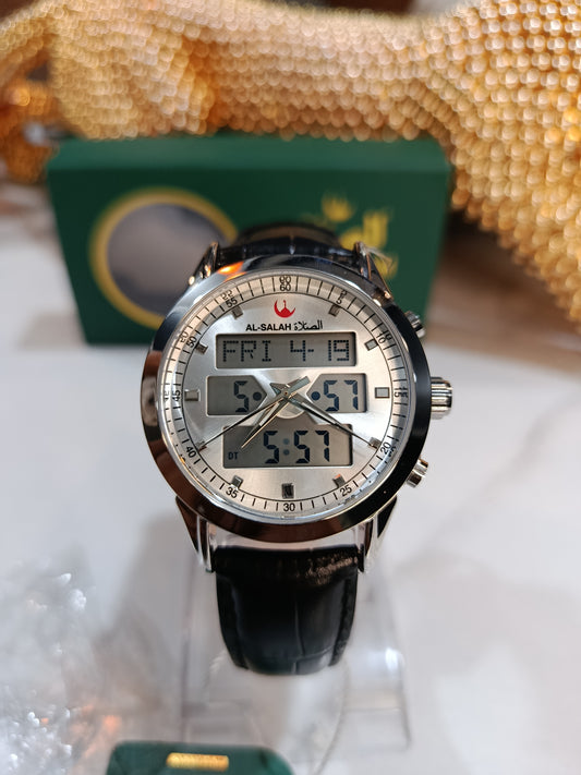 Al Salah Al-608 Silver Watch