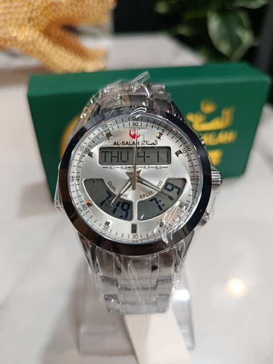 Al Salah Al-603 Silver Watch