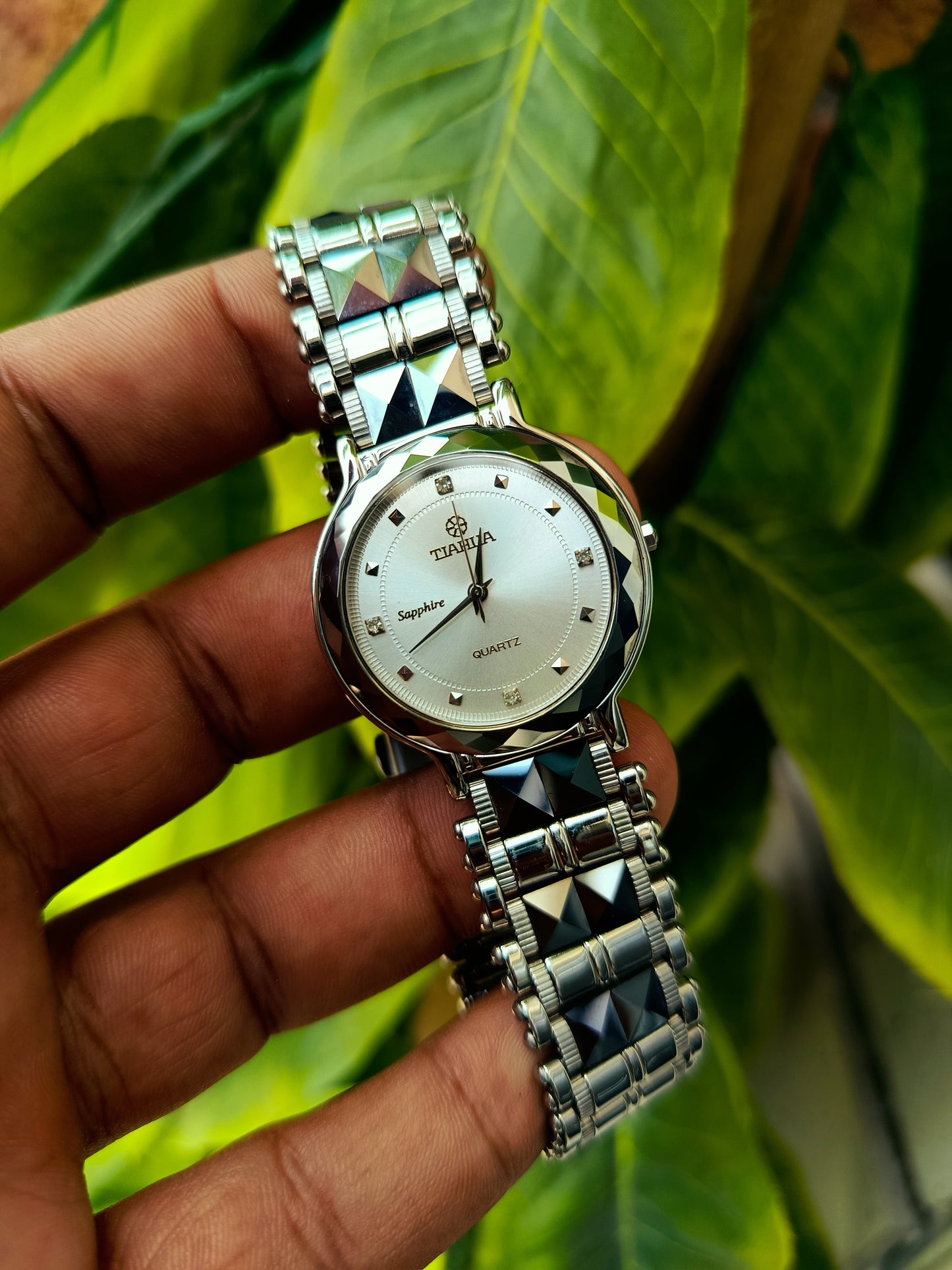 Tiahua Sapphire Ceramic Men's Classic Watch