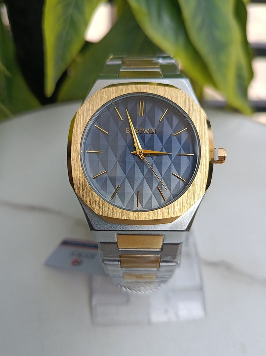 Bestwin Bw-813 Double Tone Men's Watch