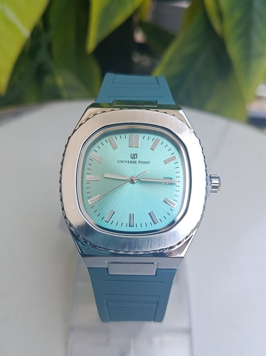 Universe Point Sea Blue Dial Magatic Lock Watch Comfortable and Soft