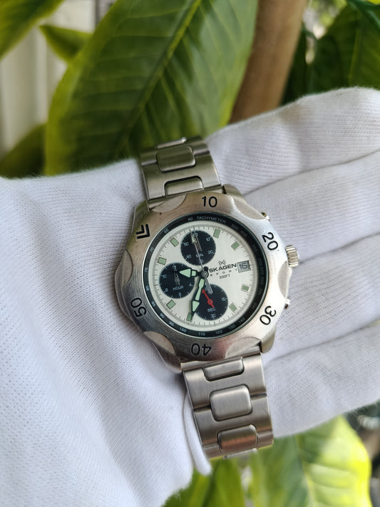 Skagen Chronograph Stainless Steel Men's Premium Watch