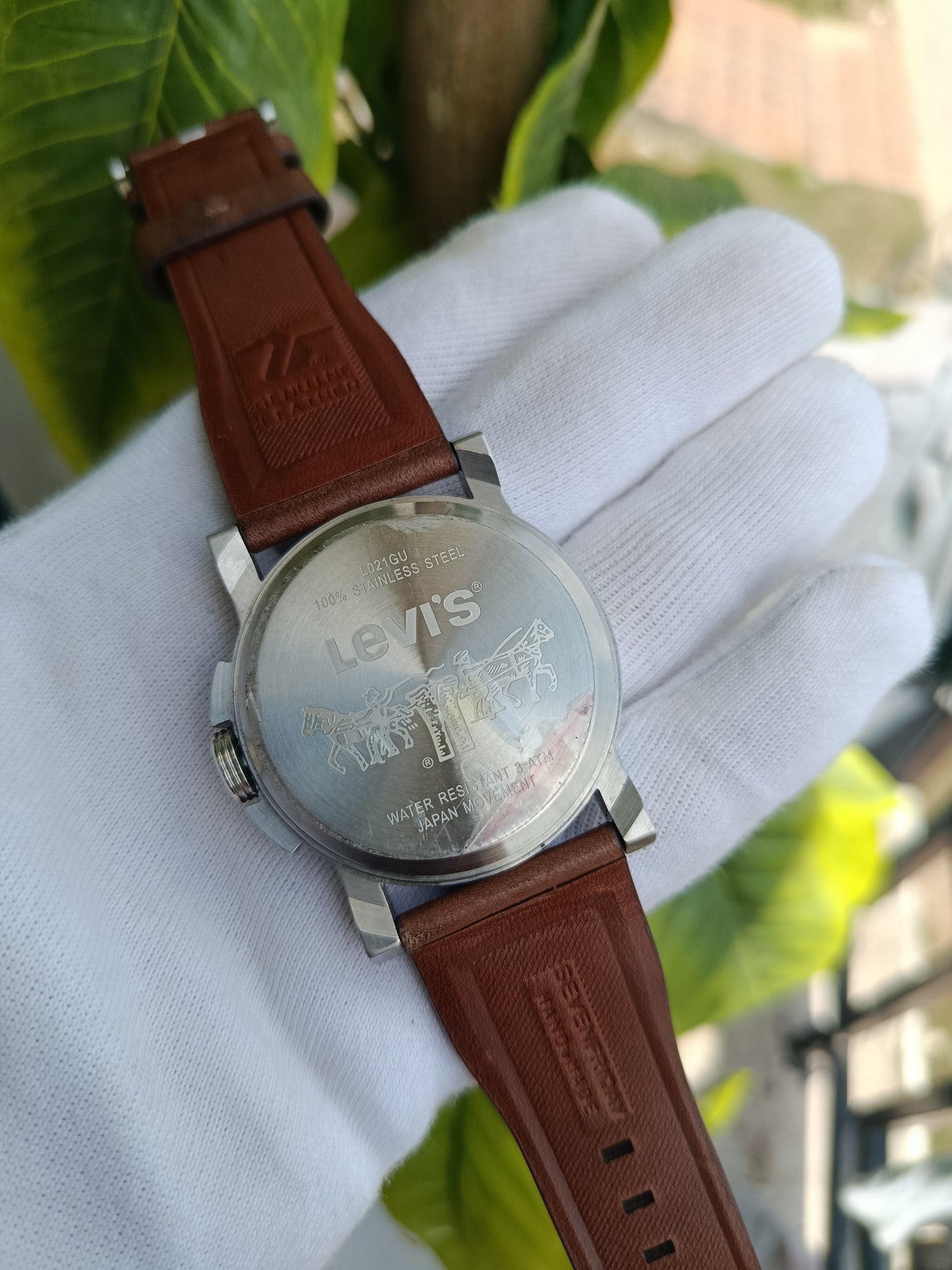 Levis Watch L021GI-1 with  7Friday Original Strap