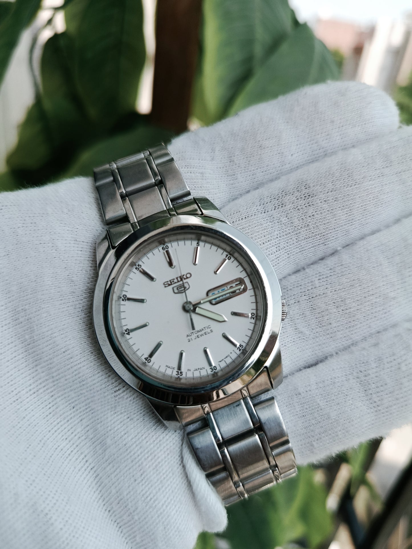 Seiko 5 Series SNKE49K1 Men’s Automatic Self-Winding Watch – Stainless Steel