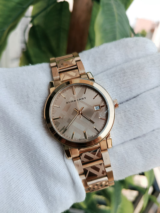 Burberry BU9038 Classic Stainless Steel Men's Watch - 40mm Dial