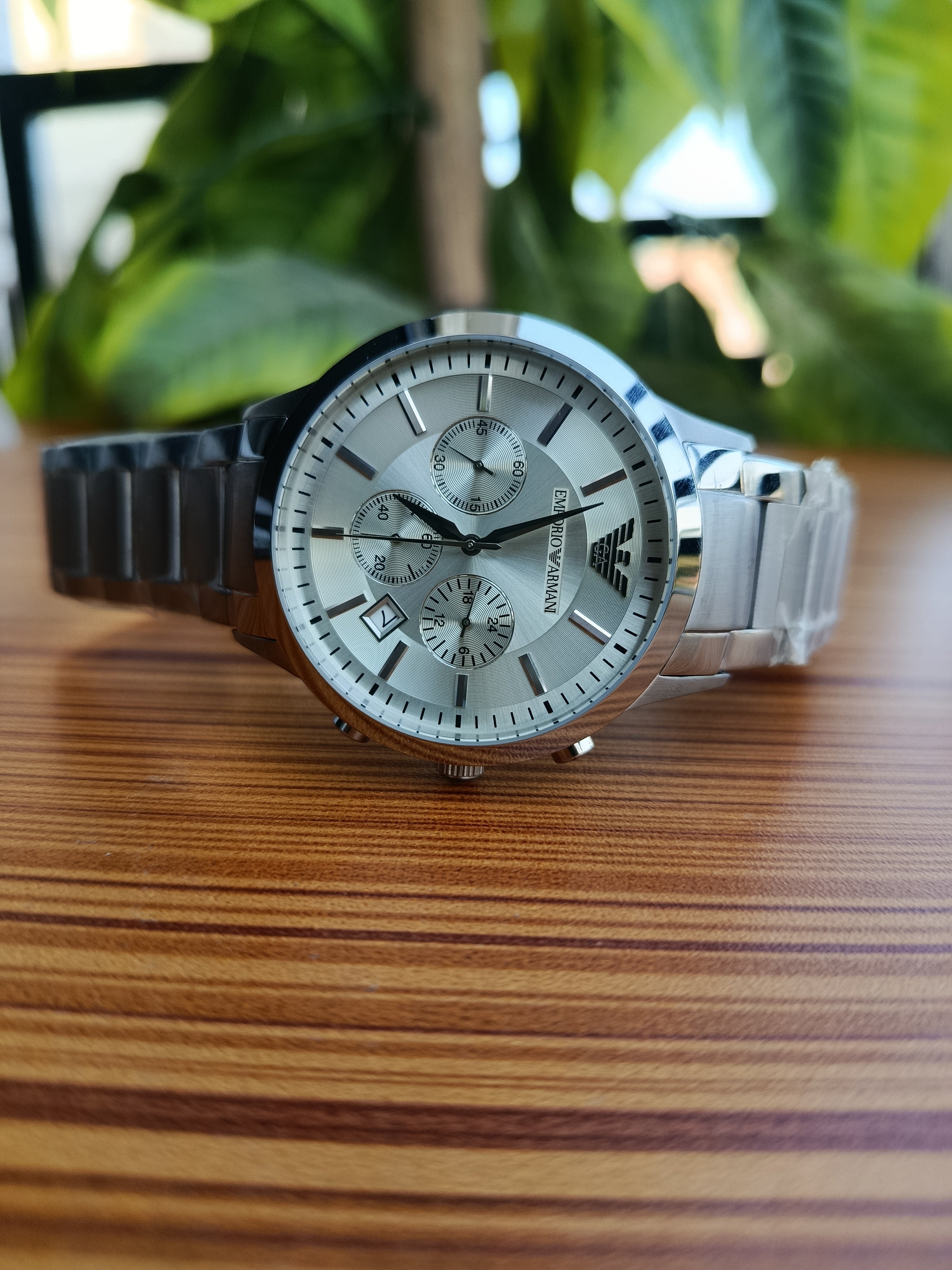 Emporio Armani Men's Chronograph Watch (Model: AR2434) – ZWC & Co.