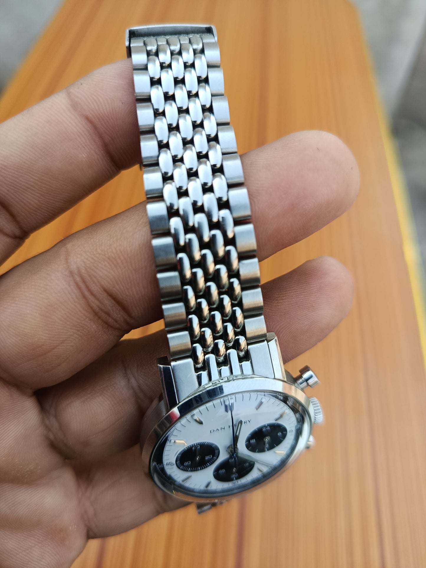 Dan Henry Quartz Limited edition Vintage Chronograph Watch